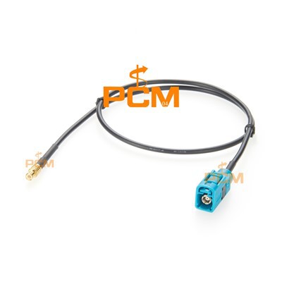 Hembra del código de RF Fakra Z al cable de extensión de la antena del enchufe MCX RG174