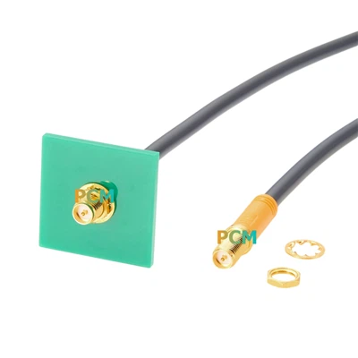 RP-Cable adaptador RF SMA macho a hembra RG58