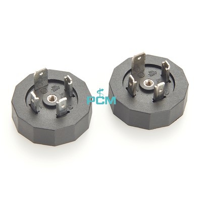 Conector de válvula solenoide Din 43650 impermeable Un adaptador masculino de base redonda tipo